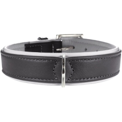 Obroża Canadian z łosia czarno naturalna