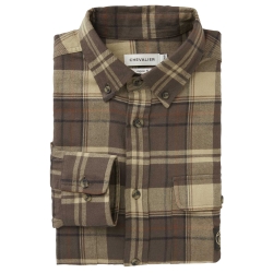 Koszula męska Chevalier Heron Soil Brown Checked