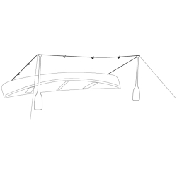 Tarp turystyczny Robens 3 x 3 m