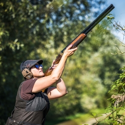 Ochronniki słuchu aktywne RealHunter Active ProSHOT BT brązowe