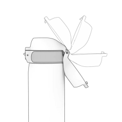 Butelka termiczna ION8 320 ml niebieska