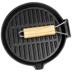 Patelnia żeliwna Browin fi 24 cm