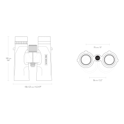 Lornetka Hawke Nature Trek 8x42 zielona
