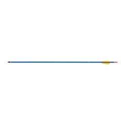 Strzała Poe Lang aluminiowa 30" grot tarczowy ostry niebieska