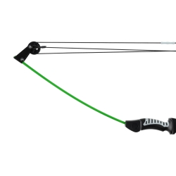 Łuk bloczkowy dla dzieci NXG CB Cadet4 Set 15 lbs zielony na przyssawki