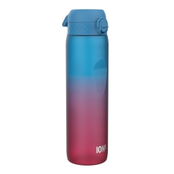 Bidon sportowy ION8 1000 ml Motivator niebiesko-różowy