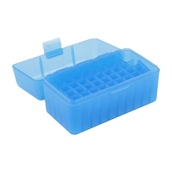 Pudełko na amunicję kulową MTM RS-50-24 223rem 50szt. Niebieskie