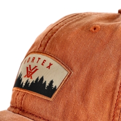 Czapka z daszkiem męska Vortex Timber Twitch Twill pomarańczowa