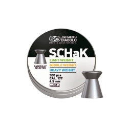 Śrut diabolo JSB Schak 500 LP 4,49/500 0,535 g