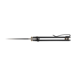 Nóż składany WE Knife Culex WE21026B-3 black / silver