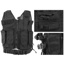 Kamizelka taktyczna MFH USMC czarna