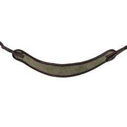 Pasek do lornetki Forsport zamszowy PLNZ oliwkowy