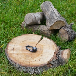 Karabińczyk Fosco z kompasem i termometrem