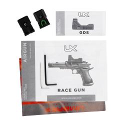 Pistolet wiatrówka Umarex RaceGun Set 4,5 mm BB CO2