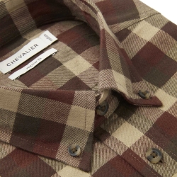 Koszula męska Chevalier Heron Holly Green Checked