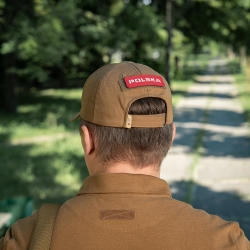 Naszywka Polska M-Tac 25x80 Laser Cut czerwona