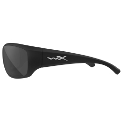 Okulary Wiley X Omega ACOME01 smoke grey, Black Ops czarne oprawki