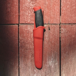 Nóż Morakniv Companion czerwony stal nierdzewna