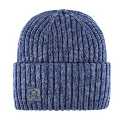 Czapka zimowa BUFF Merino Wool Hat Ervin granatowa