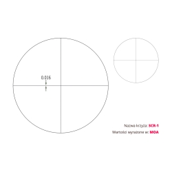 Luneta celownicza Vortex Golden Eagle HD 15-60x52 30 mm AO ECR-1/SCR
