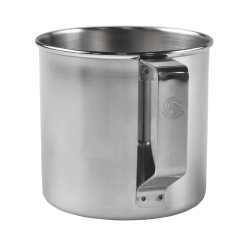 Kubek stalowy Zebra Thailand 8 cm