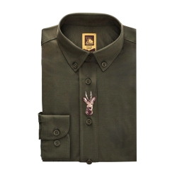 Koszula damska Tagart Koziołek ciemnozielona