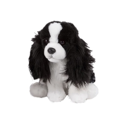 Maskotka Cavalier-King-Charles Nature De Brenne 32 cm czarno-biały