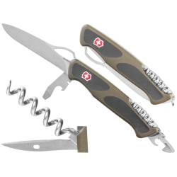 Scyzoryk Victorinox Ranger 61 M Grip 0.9553.MC4 zielono-czarny