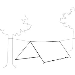 Tarp turystyczny Robens 3 x 3 m