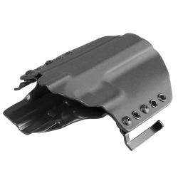 Kabura RH Holsters OWB do CZ TS 2 Racing Green 1/2 sweatguard, speedloops 40 mm, prawa, czarna