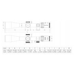 Luneta celownicza Schmidt&Bender PM II High Power LP 5-45x56 czarna
