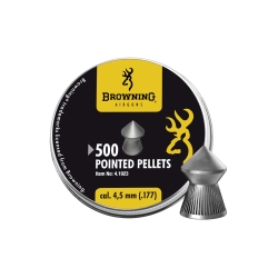 Śrut diabolo Browning Ribbed Pointed 4,5/500