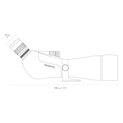 Luneta obserwacyjna Hawke Endurance ED 25-75x85 kątowa