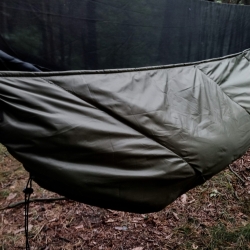 Podpinka do hamaka TigerWood Underquilt Marra 2.0 200 cm, oliwkowa