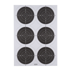 Tarcza strzelecka TS-2x6 trening - pakiet 50 szt.
