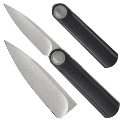 Nóż składany WE Knife Eidolon WE19074A-B black / silver