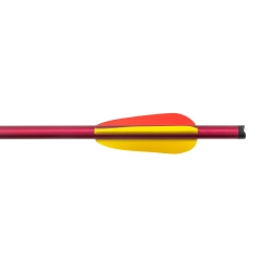 Bełt Poe Lang aluminiowy 16'' 5 szt. czerwony