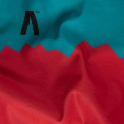 Komin Alpinus Mari różowo-turkusowe