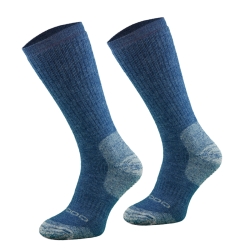 Skarpety turystyczne Comodo Alpaca grube niebieskie