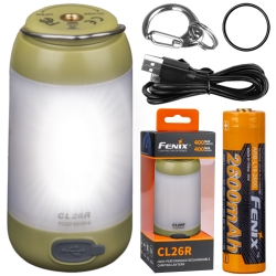 Lampa kempingowa Fenix CL26R zielona