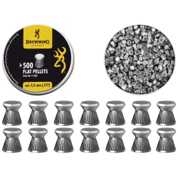 Śrut diabolo Browning Ribbed płaski molet 4,5/500