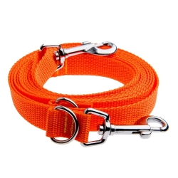 Smycz przepinana dla psa 4wild 280 cm pomarańczowa