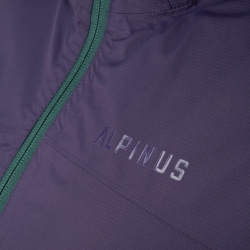 Kurtka damska Alpinus 2,5 warstwowa Rocchetta fioletowa