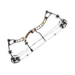 Łuk bloczkowy dla dorosłych Ek AXIS 2.5 CNC 30-70lb 32" kamuflaż