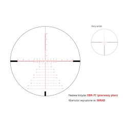 Luneta celownicza Vortex Razor II HD 4,5-27x56 FFP 34 mm EBR-7/H59/Tremor 3