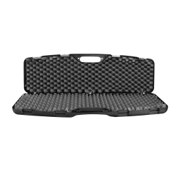 Kufer na bron Megaline czarny 125x25x11cm klamry