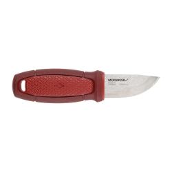 Nóż Morakniv Eldris czerwony z zestawem Neck Knife stal nierdzewna