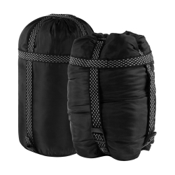 Śpiwór Alpinus Survival 1100 czarny dla praworęcznych