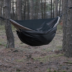 Podpinka Underquilt TigerWood Marra 2.0 Climashield Apex 2.0 200 cm, czarna