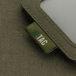 Pokrowiec na identyfikator M-Tac z przezroczystym panelem zielony